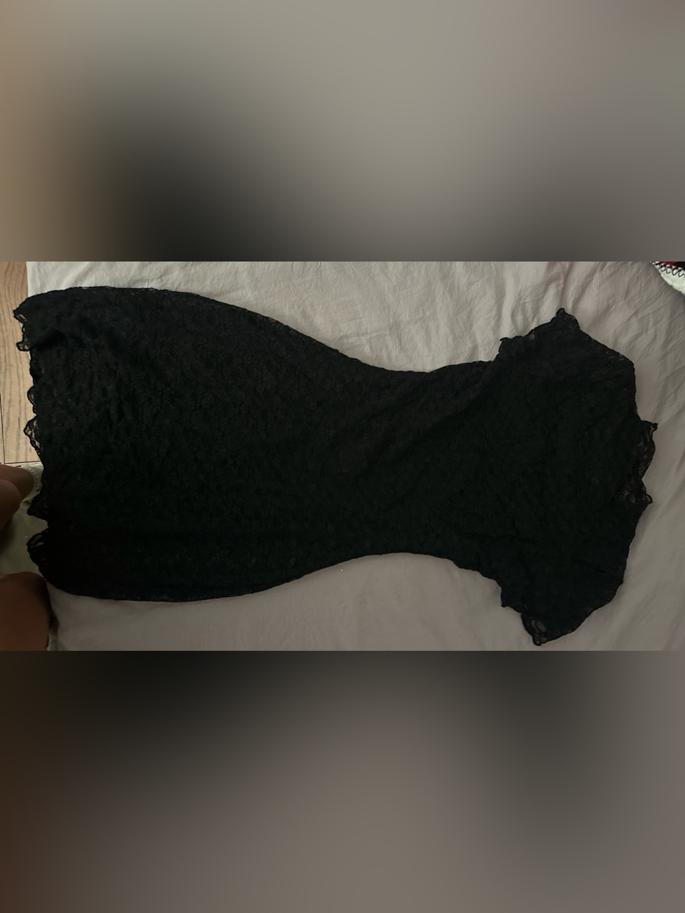 Windsor Black Lace Bandeau Bralette